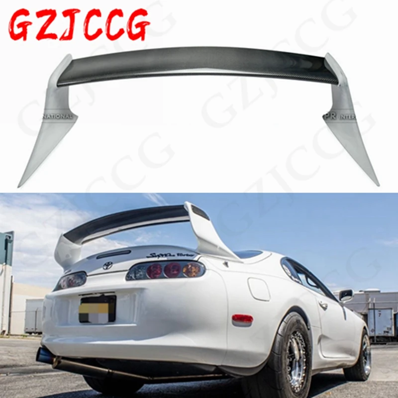 

Carbon Fiber Blade 1993-2002 For Toyota Supra MK4 TRD Style Spoiler JZA80 Rear Wing Trunk Spoiler