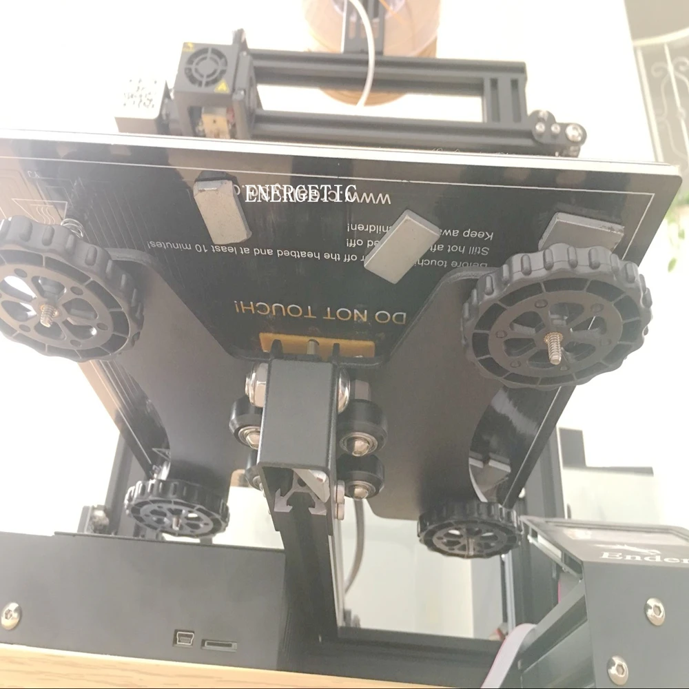 Chapa de Aço Flexível com a Etiqueta Magnética para Cr-10s Enérgico Novo Milímetros Double-sided Remoção Primavera Cama Impressão Pro Heatbed Pei 310x320 6 High Quality Computador e Escritório