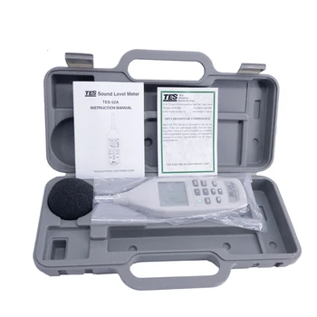 

TES-52A Digital Sound Level Meter 26dB to130dB Noise Tester Meter