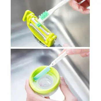 

3pcs Cleaning Brush Housekeeping Long Handle Baby Milk Bottle Cleaning Brushes P31B