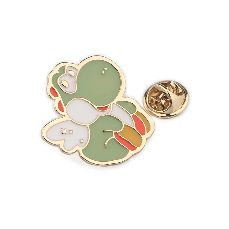 Kawaii динозавр животных броши сплав цинка шпильки insignia для рубашки кронштейн сумка Набор сделай сам DIY украшения E0769