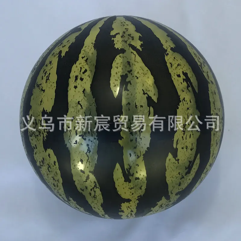 PVC Color Transparent Watermelon Ball Children Inflatable Toy Rubber Ball Beach pai qiu Summer Fun Water Ball