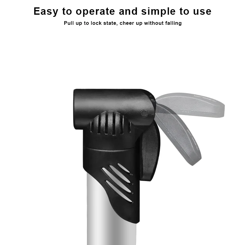 Compact High-Pressure Bicycle Pump