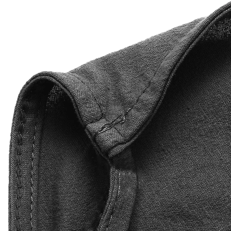 ABDB-2Pcs Женский Повседневный однотонный комбинезон на бретельках широкие брюки с карманами Свободный комбинезон из хлопка и льна XXL-темно-синий и черный