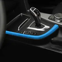 

80% Hot Sales!!! Shift Panel Trim Anti-scratch Self-adhesive ABS Breathable Panel Frame Decal for BMW 3 Series 4 Series 3GT F30