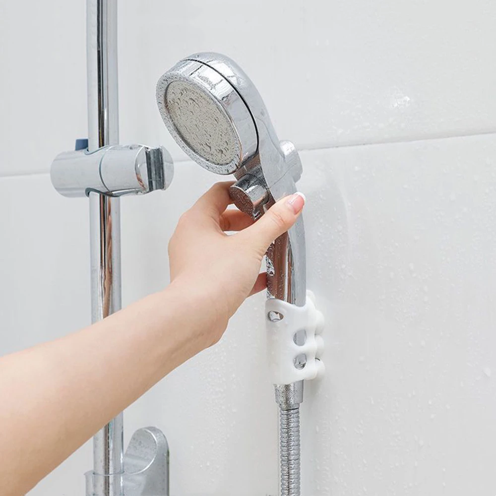 Adjustable Home Bathroom Wall Shower Head Holder Mount Suction Cup Bracket US 