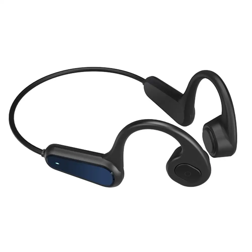 Костная проводимость, беспроводные Bluetooth наушники IPX56, водонепроницаемые, портативные, универсальные, не вставные, гарнитура для спорта, бега, фитнеса