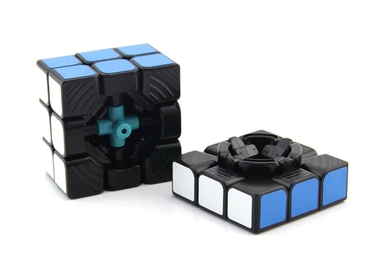 Demon Rubik's Cube класс MF3 трехслойный Кубик Рубика черно-белый с рисунком 3-заказ обучающий Гладкий Начинающий Фидж