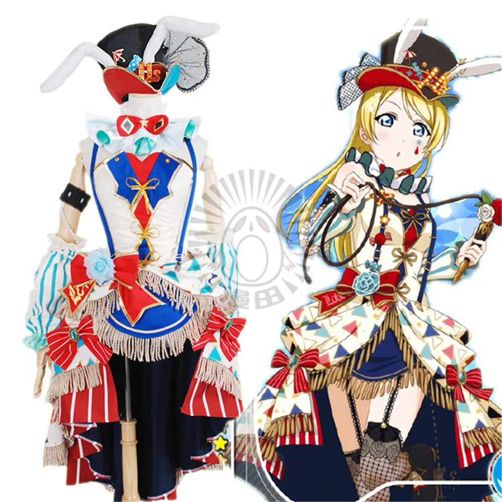 

Популярная игра Love Live! Рождественский костюм для косплея из «цирка: Ayase Eri»