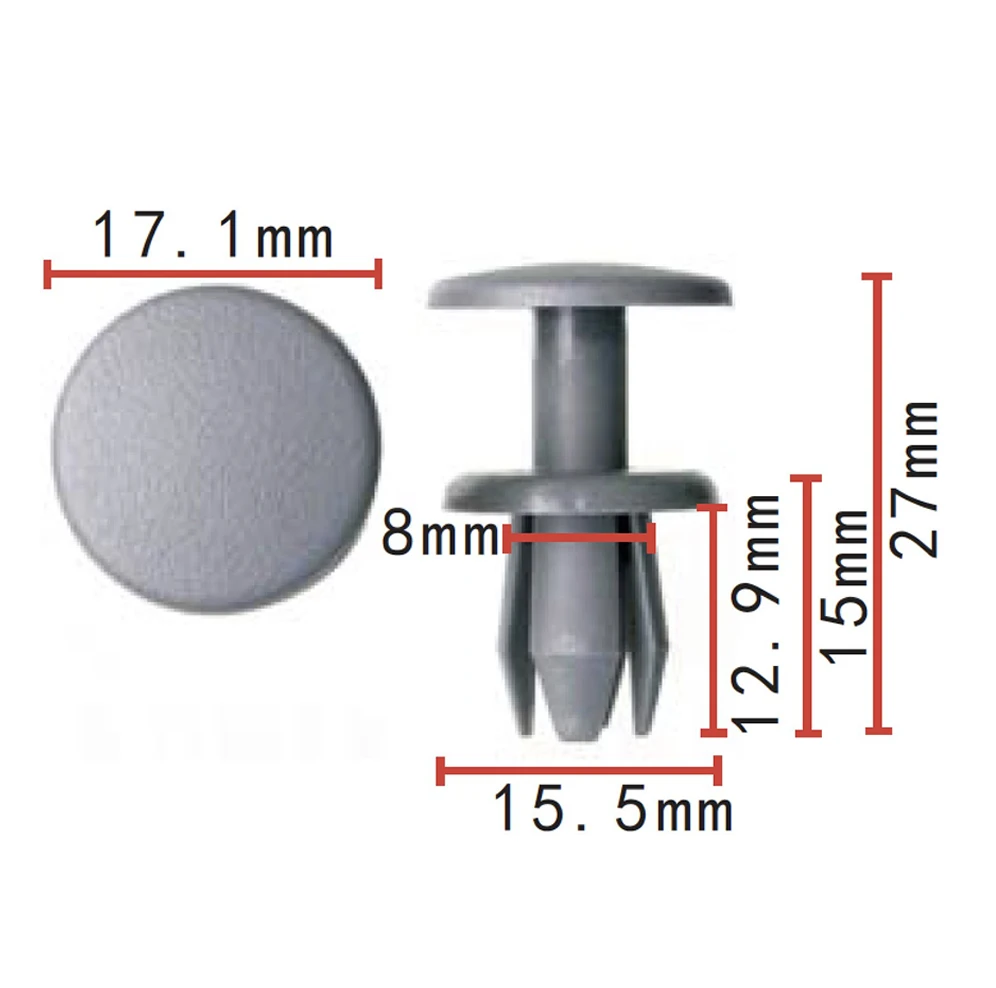 

50x 100x / 500x OEM for BMW Expanding Rivet Trunk Trim Fastener Clip Bolt Screw 51498237075