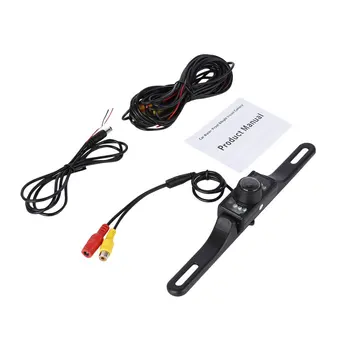 

Waterproof car rear view camera for vehicle parking system with 7 infrared LED night vision