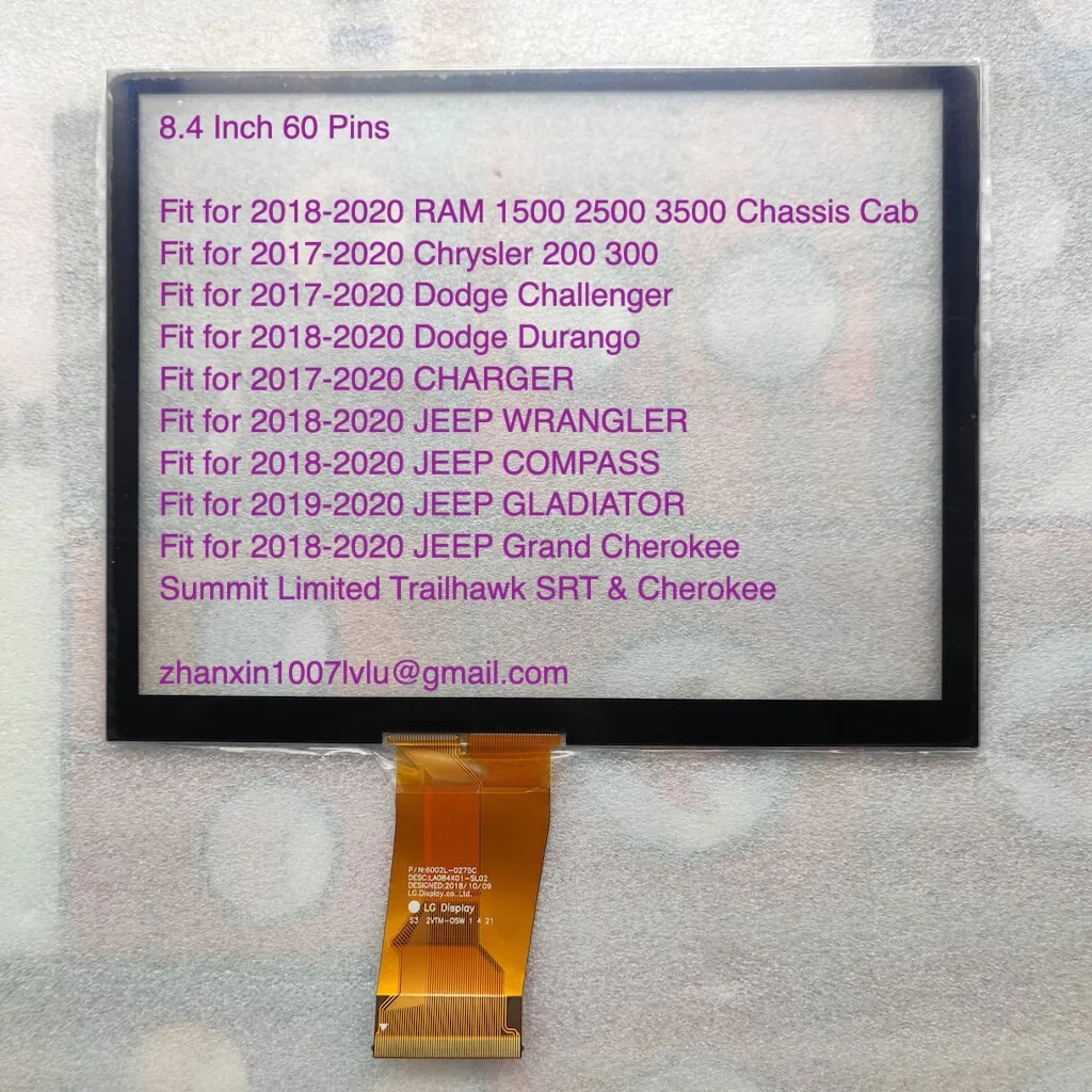 Nuovo Touchscreen Uconnect Da 8.4 Pollici Per 2018-2020 Jeep Wrangler Compass Gladiator Grand Cherokee Cherokee Radio Navigation