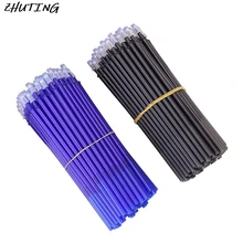 100 шт стираемая ручка заправка 0,5 мм синие/черные чернила ручки для письма подарок для студентов канцелярские принадлежности