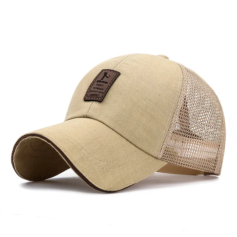 New Women Men Summer Baseball Cap Breathable Dad Mesh Fishing Hat