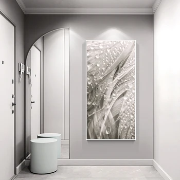 

White Dance Girl Abstract Modern Wall Art Canvas Painting Nordic Posters And Simple Prints Wall Pictures For Living Room Decor