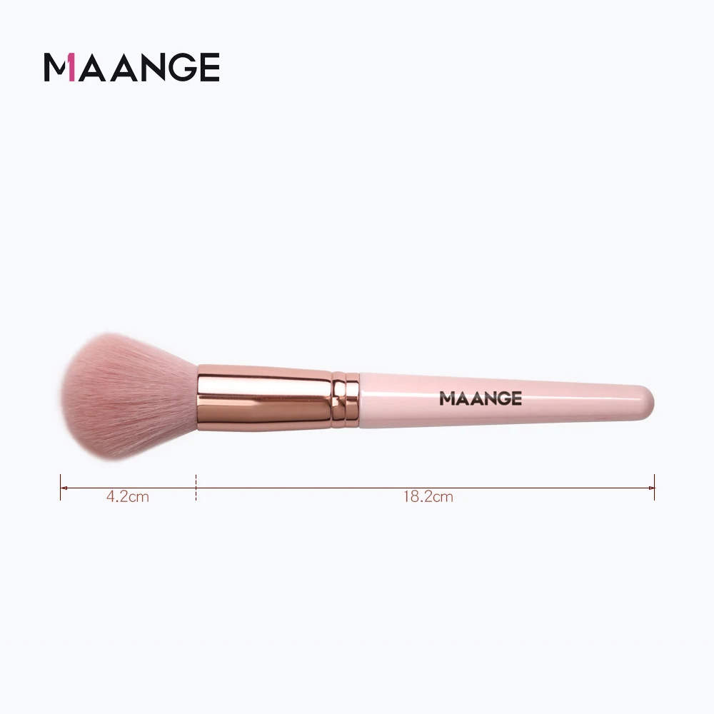 MAANGE 1 Pcs Large Foundation Makeup Brushes Soft Hair Blush Powder Concealer Make Up Brush Face Beauty Cosmetic Tools