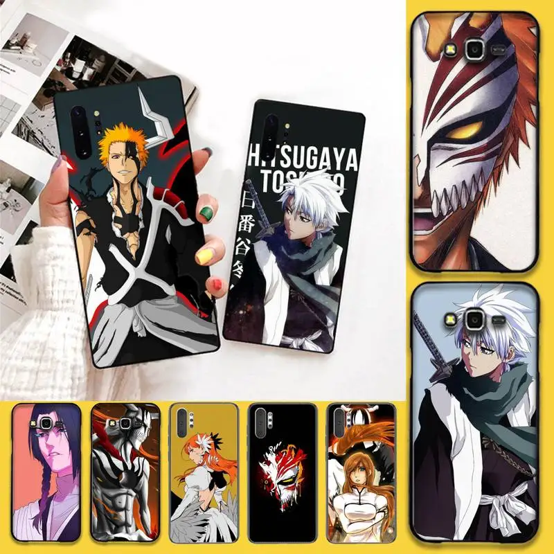 Чехол для телефона отбеливатель Ichigo Kurosaki Hitsugaya Toushirou Samsung Galaxy Note20 ultra 7 8 9 10 Plus lite J7 J8
