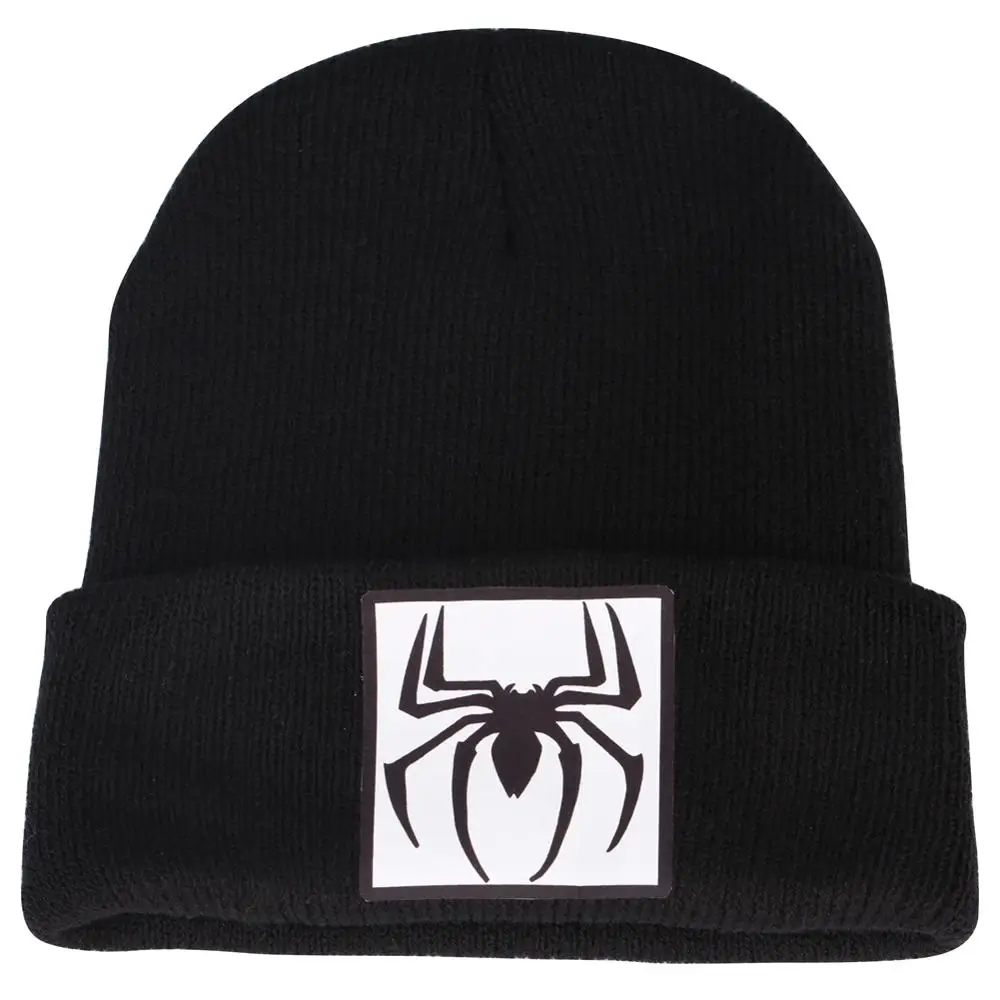 Fur Beanie Skullcap Warm Knitted Hat 