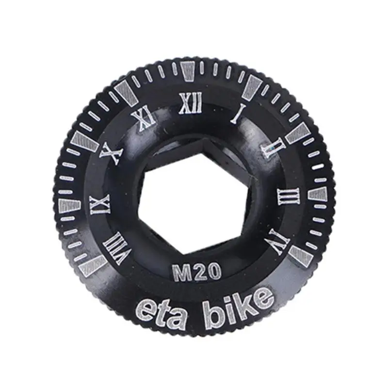 M18/M20 Crank Fixing Bolts Cap New and High Quality Lightweight Practical Bicycle Bolt Hollow Fixing Crank Arm Bolt Cap Tool