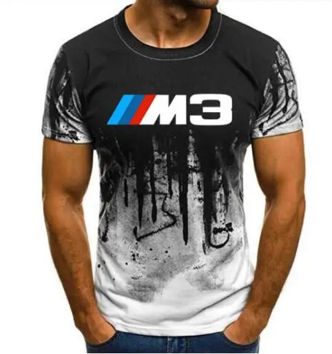 2019 камуфляжная футболка M Series M2 M3 M5 дизайн автомобильного джойстика Мужская