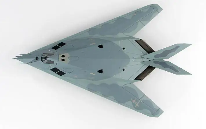 Мастера хобби Lockheed F-117A серый дракон 53 ВВС США холлофан 1/72 литья под давлением