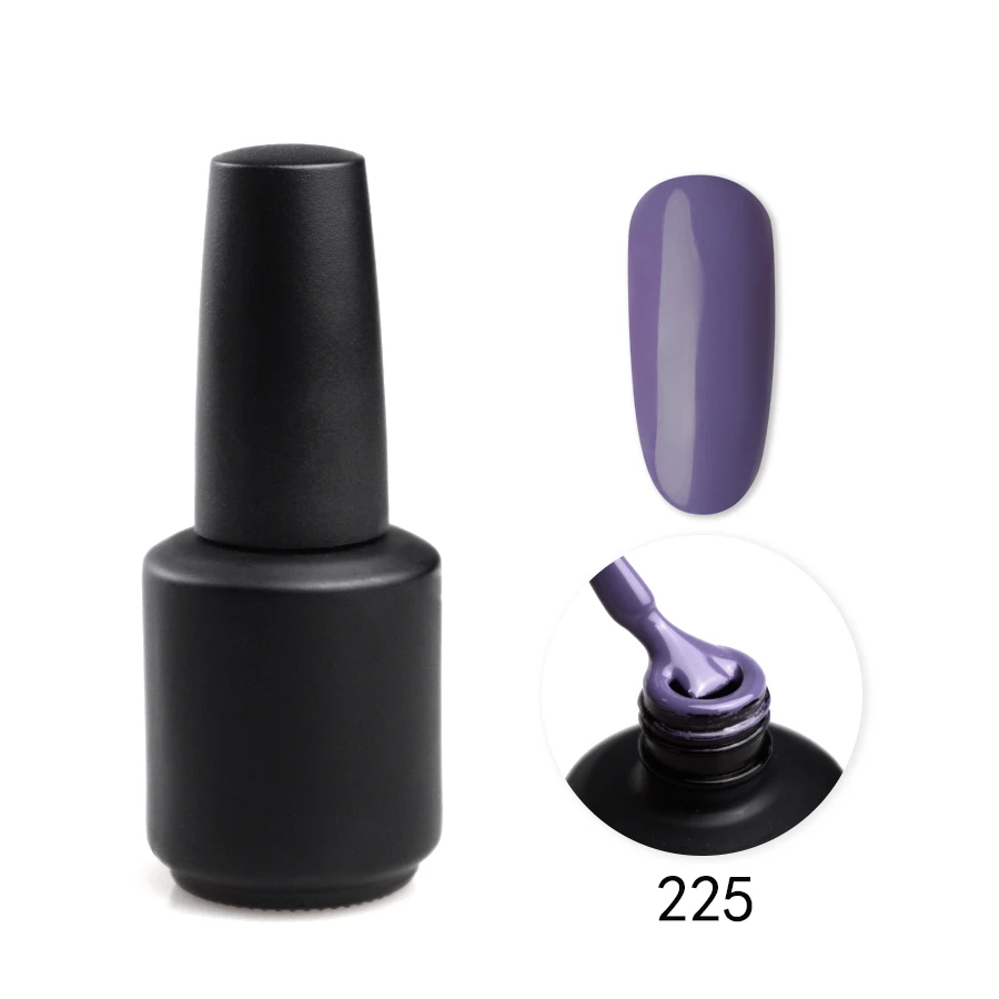 225 Base For Nails Rubber Base Gel UV Varnish Self leveling Long Lasting For Foundation Manicure - Цвет: 225