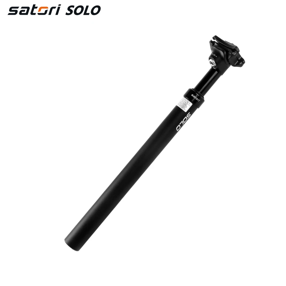 SATORI bicycle seat post 27.2/28.6/30.4/30.8 30.9mm*355mm Aluminium shock tube MTB road bike saddle 40mm Travel | Спорт и
