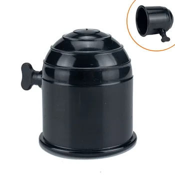 

RV Universal 50mm Trailer Ball Cover Rubber Hitch Ball Cover With Switch Knob Trailer Protection Cap