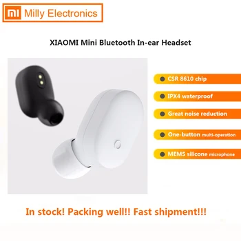 

Original Xiaomi LYEJ05LM Mini In-ear Single Bluetooth Earphone Wireless Ultralight IPX4 Waterproof Earbud with Magnetic Charging