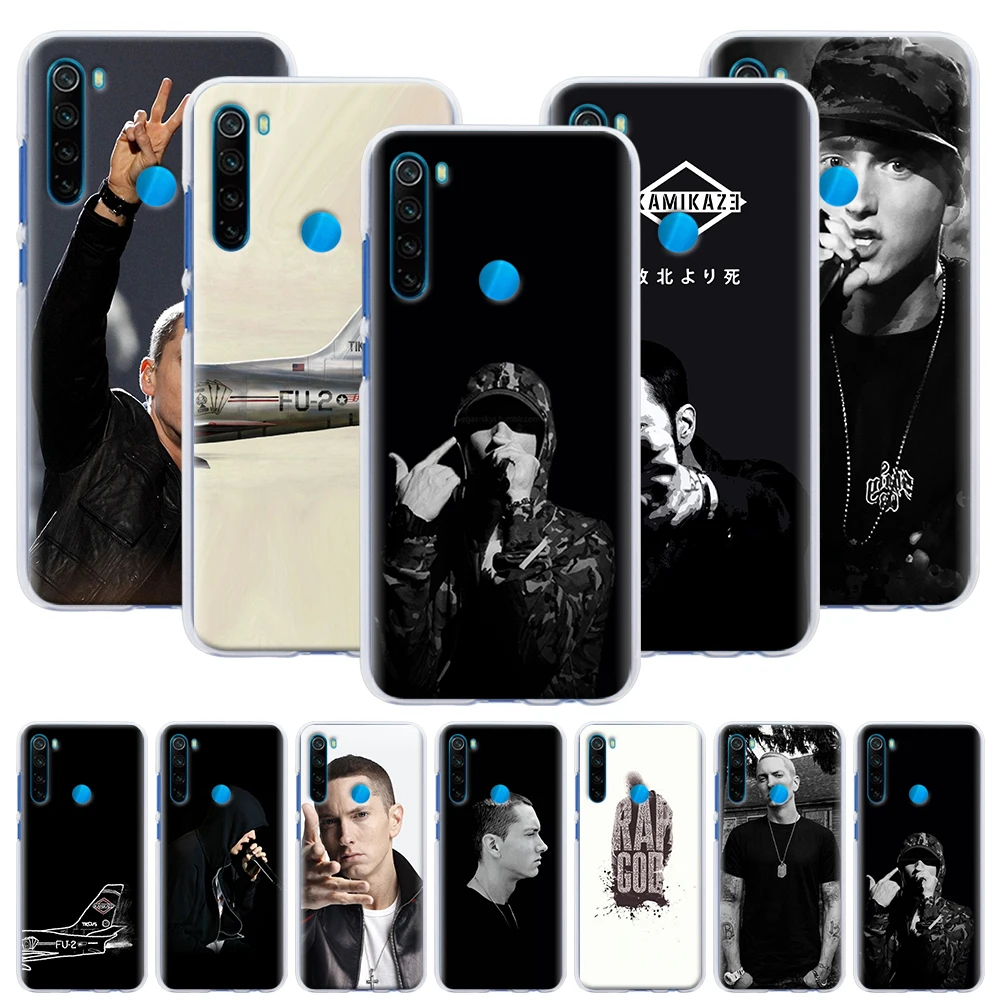 

Hip Hop Rapper Eminem rap Hard Case for Xiaomi Redmi Note 6 7 8 Pro 8T 9S 9 Pro 6A 7A 8A K20 K30 Pro Phone Cover Capa