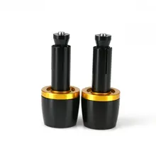 22 мм 7/" мотоциклетные заглушки на руль для Yamaha YZF R1 R6 R125 R6S R25 R3 600R золото