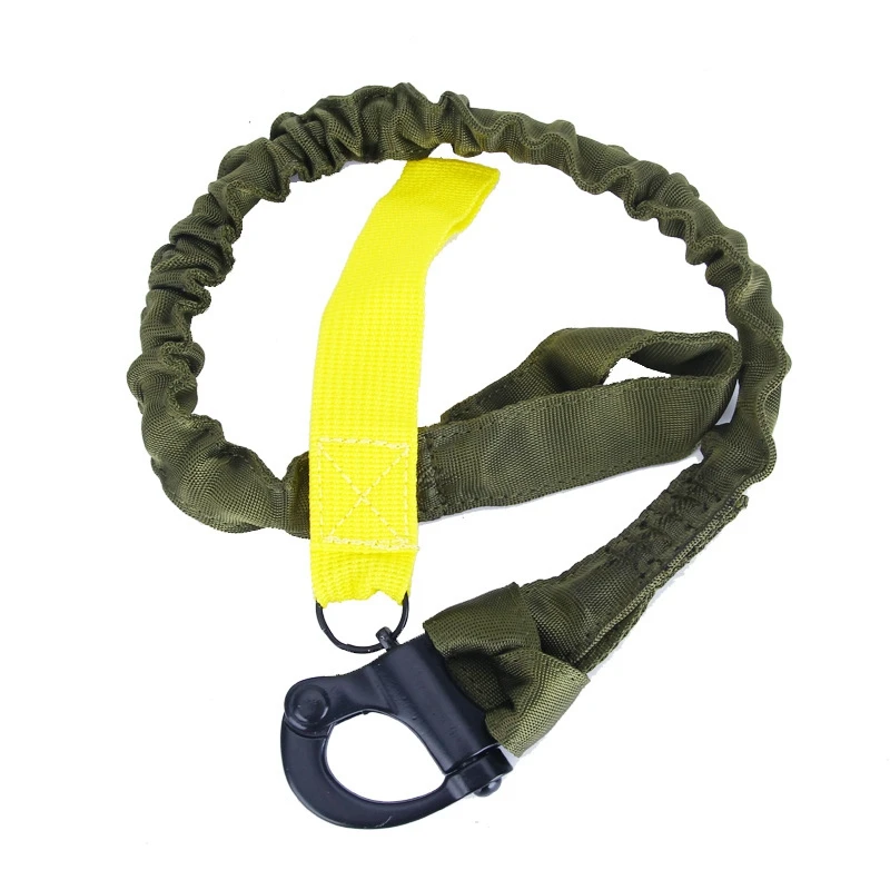 Safety Lanyard Quick Release Safety Lanyards Tactical Military Quick Release Wasit Bag Sling Safety Lanyard Sling Nylon Rope Bungee Strap
