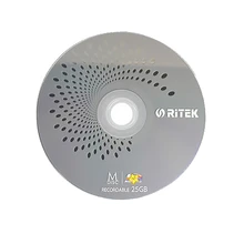 1 шт 25 Гб печатные BD-R m-диски с длительностью хранения до 1000 лет