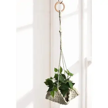 

pot tray macrame weave hanging handmade macrame hanging for garden home