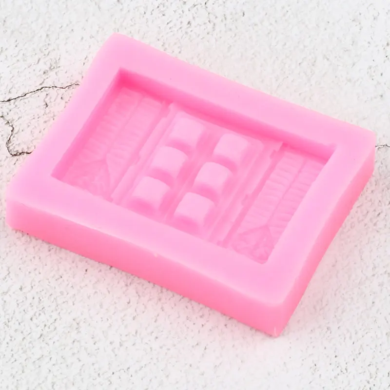 Sugarcraft окно силиконовая форма DIY рамка торт кайма для мастики форма для украшения торта инструменты Конфеты Форма для шоколада формы для мастики