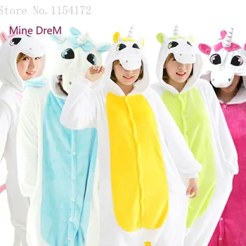 

Kigurumi Unicorn cosplay onesies Pajama carton animal onesies Pijama tenma Pyjamas sleepwear unicorn Halloween party cloths