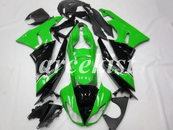 

New ABS Injection Mold Motorcycle Full Fairings Kit For Kawasaki Ninja ZX-6R 636 2009 2010 2011 2012 Body set Green black