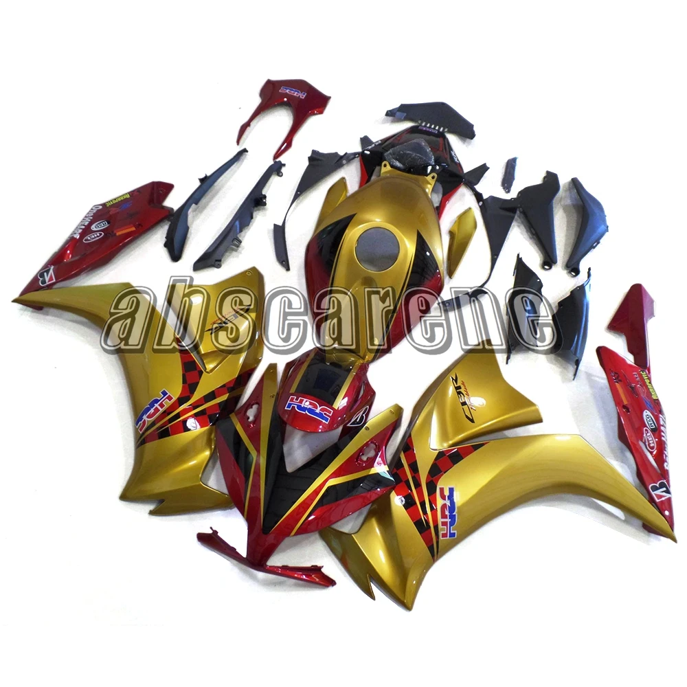 Полные Обтекатели для Honda CBR1000RR 2012 2013 CBR 1000RR 12 13 14 15 инъекции ABS пластик мотоцикл золотой красный