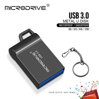 

Super mini usb 3.0 Flash Drive 128GB 64GB 32GB high speed 16GB memory Flash USB3.0 Stick small u disk free shipping
