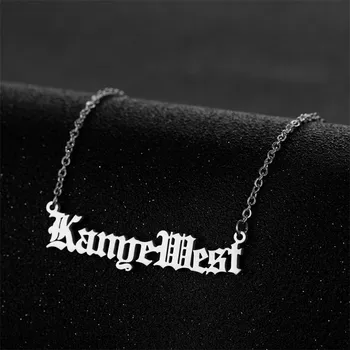 

Personalized Nameplate Necklace Stainless Steel Custom Name Necklaces for Women Customized Your Name Jewelry Best Friend Gift