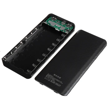 

DIY Powered Bank 18650 Bttery Case Diy QC3.0 Powered Bank 5V 9V 12V DIY Battery Fast Charger Quick Charge PD2.0 3.0 18W