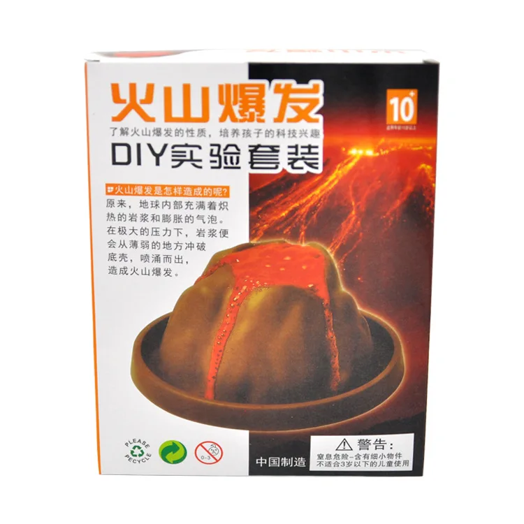 

Volcano Outbreak DIY Experiment Set Primary School STUDENT'S China Science Publishing & Media Ltd.(cspm) Educational Chemical Er