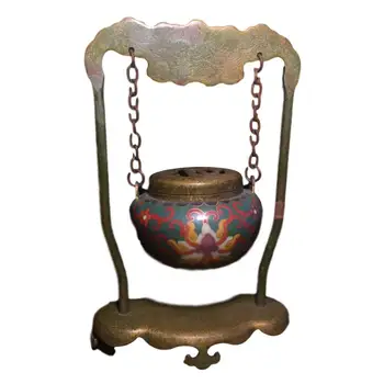 

LaoJunLu Cloisonne Incense Burner Imitation antique bronze masterpiece collection of solitary Chinese traditional style jewelry