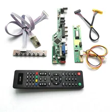 Для LTN150XB-L01/L02/L03 VGA HDMI AV USB RF пульт дистанционного управления+ инвертор+ клавиатура 1CCFL 30Pin LVDS ЖК-дисплей T. V56 плата контроллера DIY kit