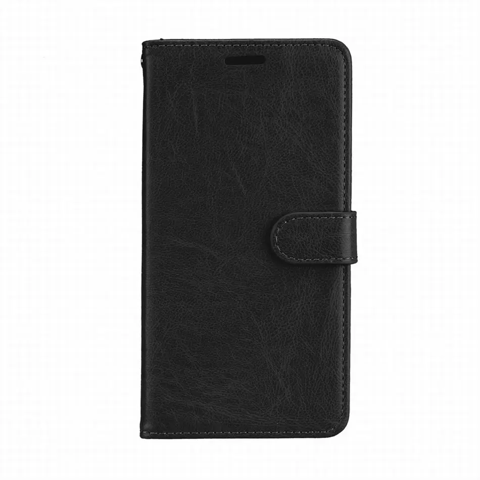 Black Простые чехлы для Xiaomi 8SE 8 Lite Max 3 Mix 2 S Poco F1 Play, простые чехлы-книжки для телефонов, чехол-книжка для Redmi 6A 6 Note 7 5 Pro Y2 S2 P08G - Цвет: Black
