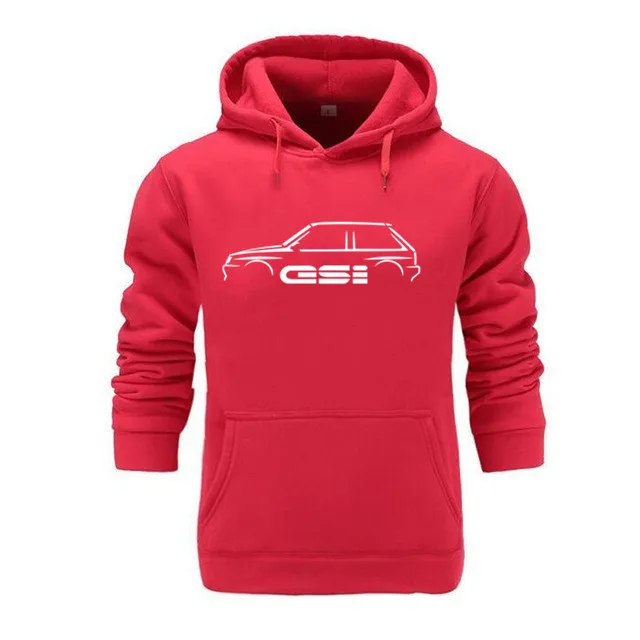 Opel NOVA GSI Вдохновленный ретро автомобиль мужская Толстовка