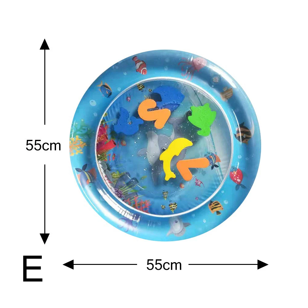 Детский игровой коврик для детей, игрушки, надувной утолщенный ПВХ, младенческий животик, время игры, коврик для малышей, подвижная игра, центр, водяное сиденье для малышей