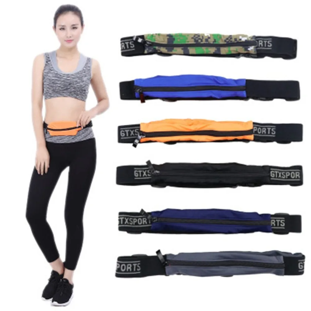 

Men Women Waist Belt Running Bag Breathable Multifunctional Unisex Sport Cycling Waterproof Sweatproof Waist Pack 2018 Hot Sale