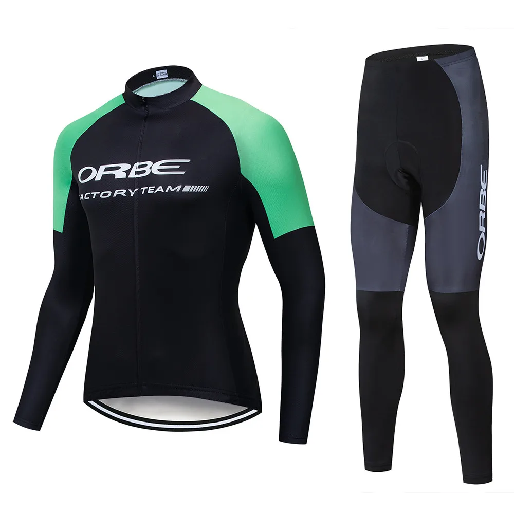 NO.3 ORBE PRO TEAM Modesti комплект одежды для велоспорта, осенняя дышащая одежда для велоспорта, одежда с длинным рукавом для горного велосипеда, Джерси, Ropa Maillot Ciclismo - Цвет: NO.3