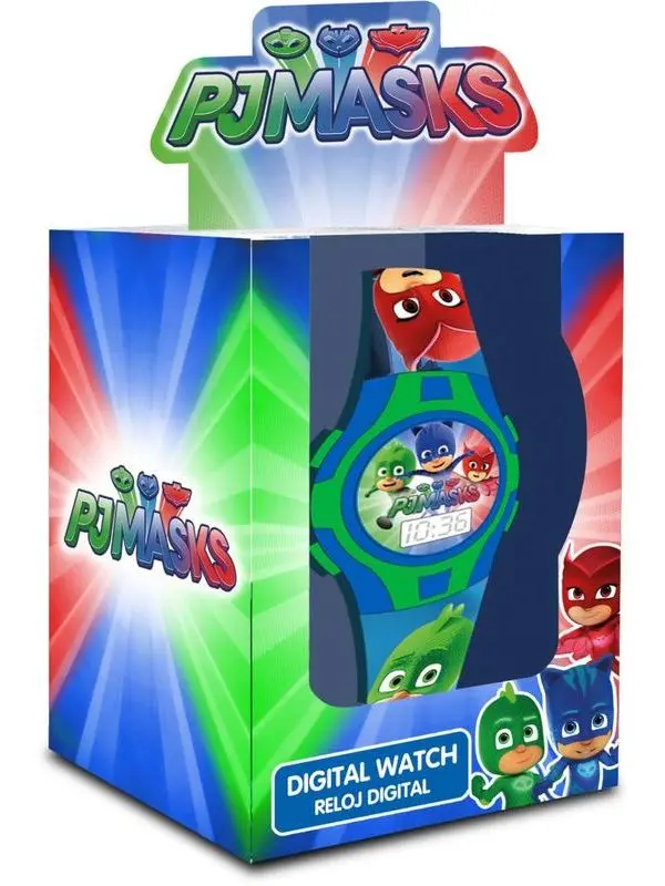 Цифровой светильник для наручных часов в подарочной коробке PJ Masks(12/48